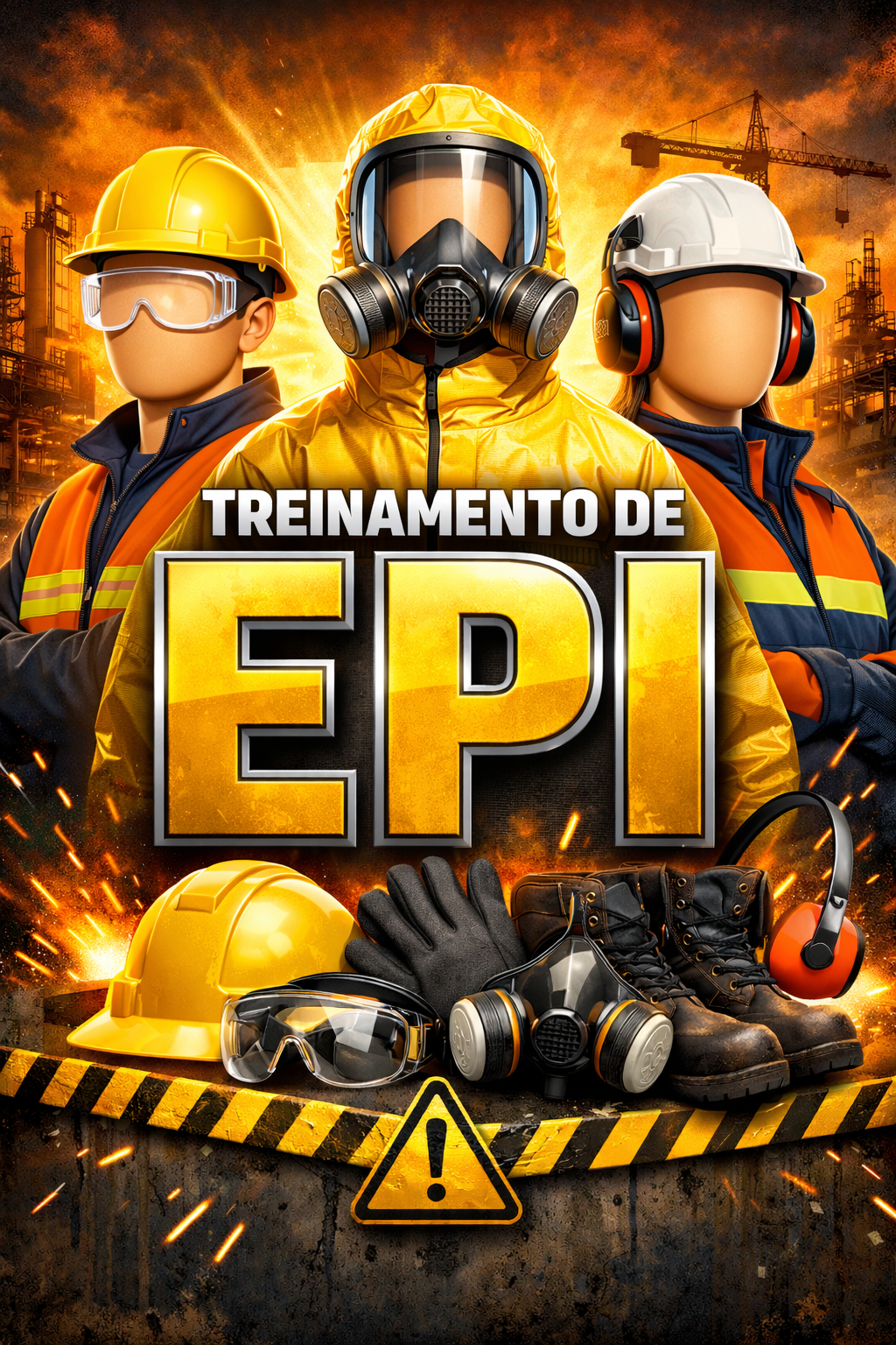 Treinamento de NR06 – Equipamento de Proteção Individual (EPI)